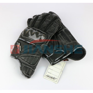 Мотоперчатки кожаные черные ATROX NF-3808