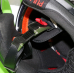 Шлем мотард кроссовый с очками LS2 MX436 Pioneer Chaos (чёрно-белый) 'S'