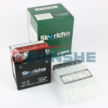 Акумулятор "6" Skyrich YTX7L-BS 12V 6 Ah //112/70/130 (мотоцикл  Loncin Pruss/City star)